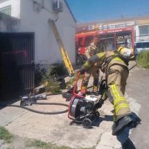 Incendio en La Luneta