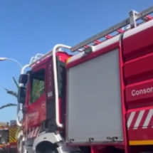 Evacuación en Open Mall Lanzarote