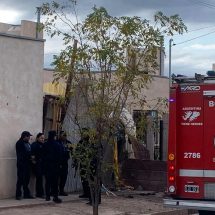 Desesperante incendio en Mendoza