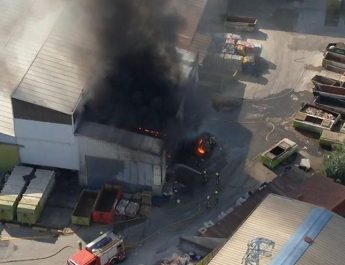 Otra llamarada en O Caramuxo: el fuego regresa a Toysal