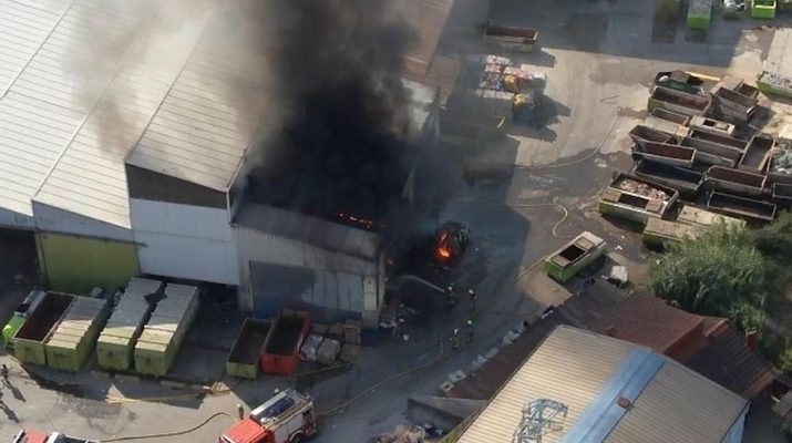 Otra llamarada en O Caramuxo: el fuego regresa a Toysal