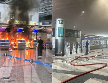 Hombre detenido en Milán tras provocar incendio en el aeropuerto