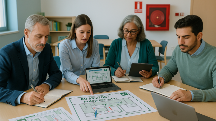 Elaborar plan de autoprotección de un centro educativo en Andalucía