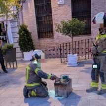 Incendio de una freidora en un bar de Santa Fe despierta a los vecinos de madrugada