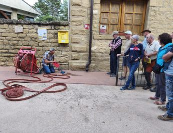Jornada de prevención de incendios en Biscarrués: conciencia, formación y seguridad