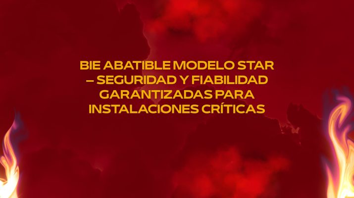 BIE Abatible Modelo STAR – Seguridad y Fiabilidad Garantizadas para Instalaciones Críticas