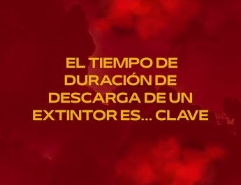 El tiempo de duración de descarga de un extintor es… clave