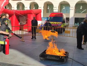 Simulacros y educación preventiva en Huesca: formando a los más jóvenes en seguridad contra incendios