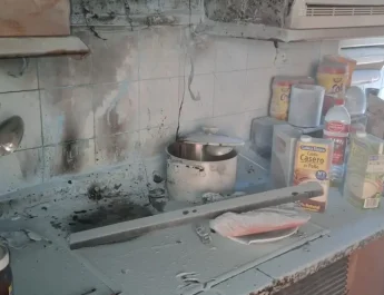 Incendio en Huesca: la rápida actuación del propietario evita la propagación del fuego