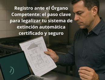 Registro ante el Órgano Competente: el paso clave para legalizar tu sistema de extinción automática certificado y seguro