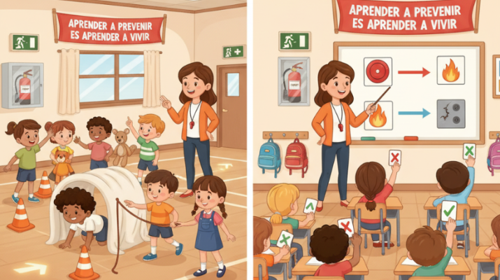 Educación en prevención de incendios: cómo enseñar a los niños a actuar con seguridad