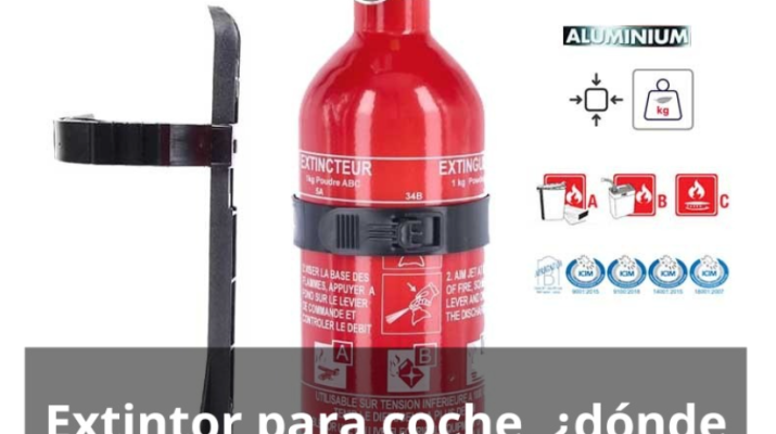 Extintor para coche, ¿dónde comprar y por qué?