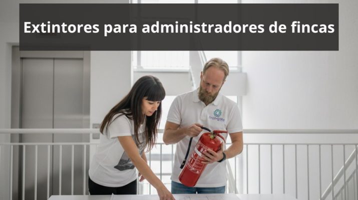 Extintores para administradores de fincas: la inversión en seguridad contra incendios como prioridad en la gestión de comunidades.