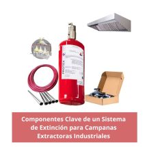 Componentes Clave de un Sistema de Extinción para Campanas Extractoras Industriales Eficientes y Seguras