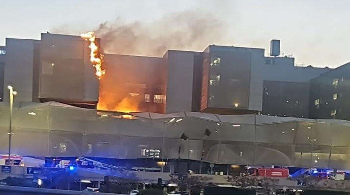 Incendio en el Hospital Santa Lucía de Cartagena: así fue la evacuación de pacientes