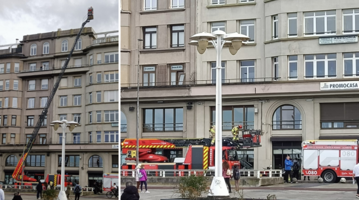 Los bomberos controlan un gran incendio en un restaurante de Fomento tras una intensa intervención