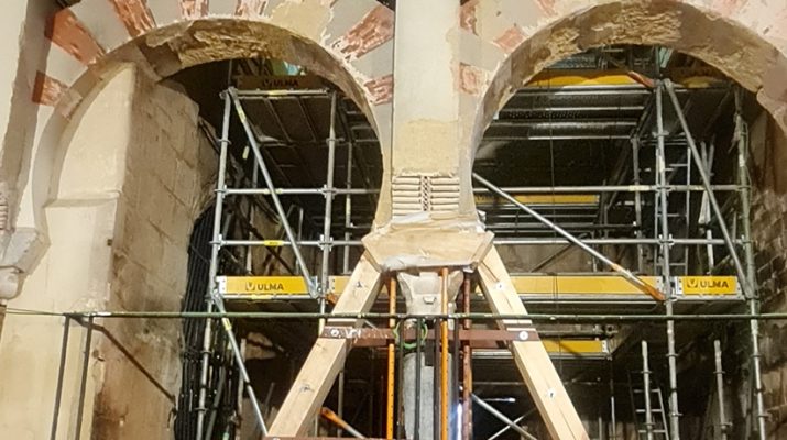 Restauración integral del conjunto histórico de la Mezquita de Córdoba tras el reciente incendio. Un análisis profundo de la intervención