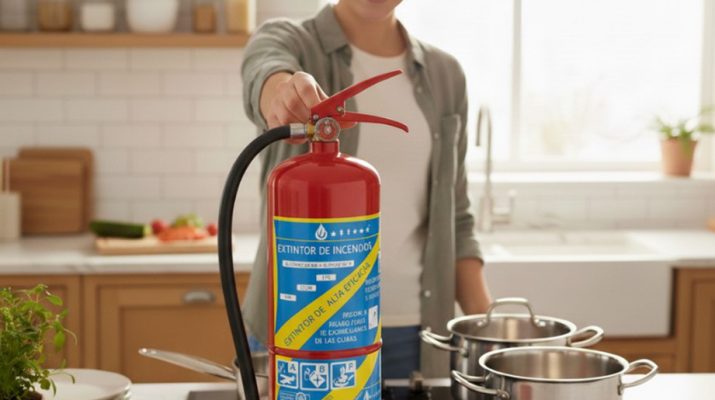 Qué extintor es mejor para cocina doméstica: Guía completa para elegir el equipo ideal de protección contra incendios.