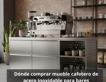 ¿Dónde comprar mueble cafetero de acero inoxidable para bares? El mueble cafetero de acero inoxidable: la clave para una barra profesional de alto rendimiento.
