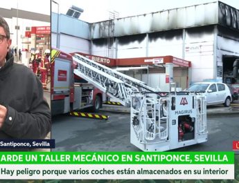 Incendio en un taller mecánico en Santiponce: Análisis, prevención y medidas de seguridad esenciales. Evaluación inicial del suceso y contexto industrial.