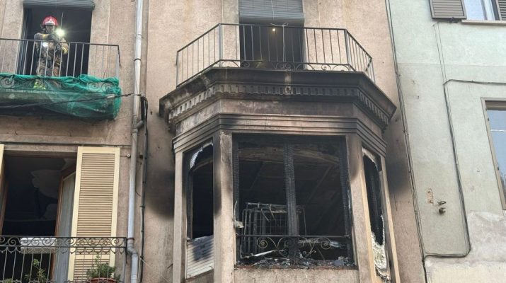 Incendio en Figueres deja varios heridos y moviliza un amplio operativo de emergencia. Un suceso que pone en