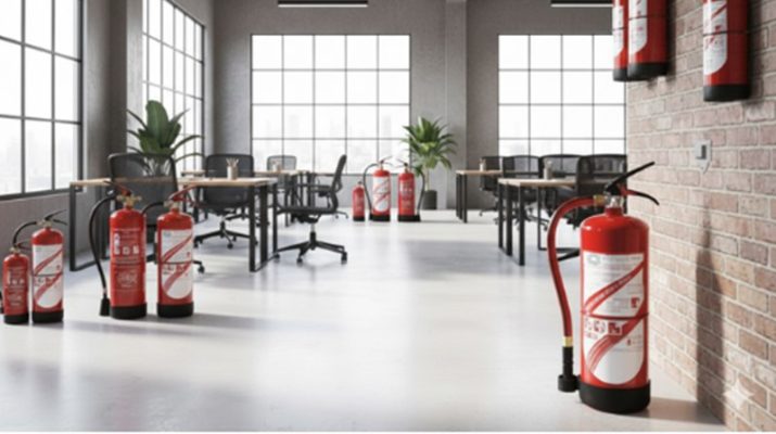 Los tipos de extintores más comunes en oficinas. Importancia de una correcta selección de equipos contra incendios en oficinas.