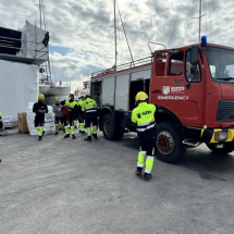 Simulacro anual contraincendios en STP Shipyard Palma: seguridad, prevención y respuesta