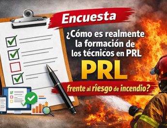 La formación en prevención de incendios como eje crítico de la seguridad laboral actual. Una encuesta clave para comprender