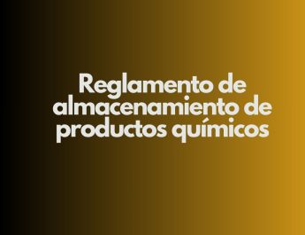 Reglamento de almacenamiento de productos químicos