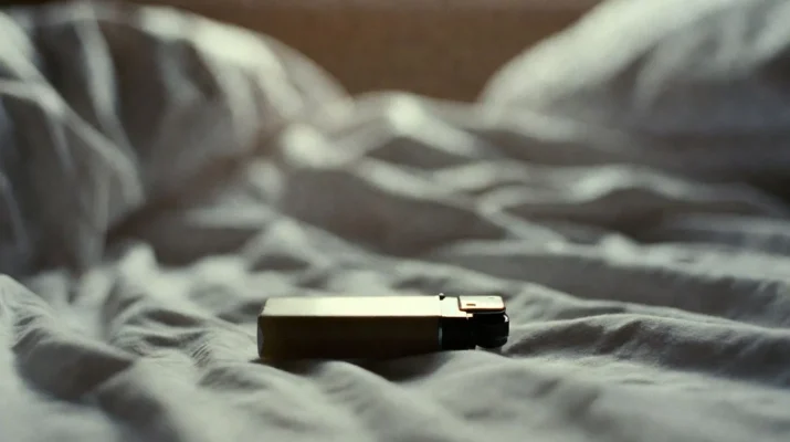 Un incendio nocturno en una urbanización residencial del norte de Florida.