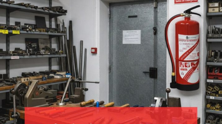 ¿Qué exige la normativa contra incendios para una cerrajería? Requisitos reales que bloquean licencias.