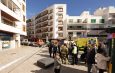 Incendio en Ibiza sofocado por vecinos en pleno centro urbano. Intervención inmediata evita una tragedia mayor