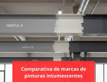 Comparativa de marcas de pinturas intumescentes. Análisis técnico tras un incendio reciente y criterios actuales de protección pasiva.
