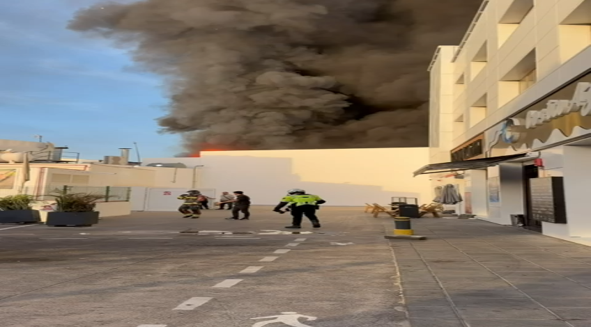 Incendio industrial en Arrecife y la importancia de la protección activa contra el fuego. Un suceso que activó