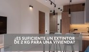 ¿Es suficiente un extintor de 2 kg para una vivienda? Protección contra incendios en el hogar: criterios técnicos y decisiones correctas.
