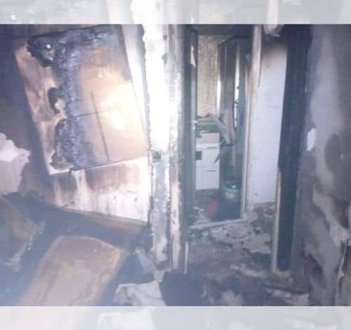 Un secador provoca fuego en un dúplex de Es Mercadal